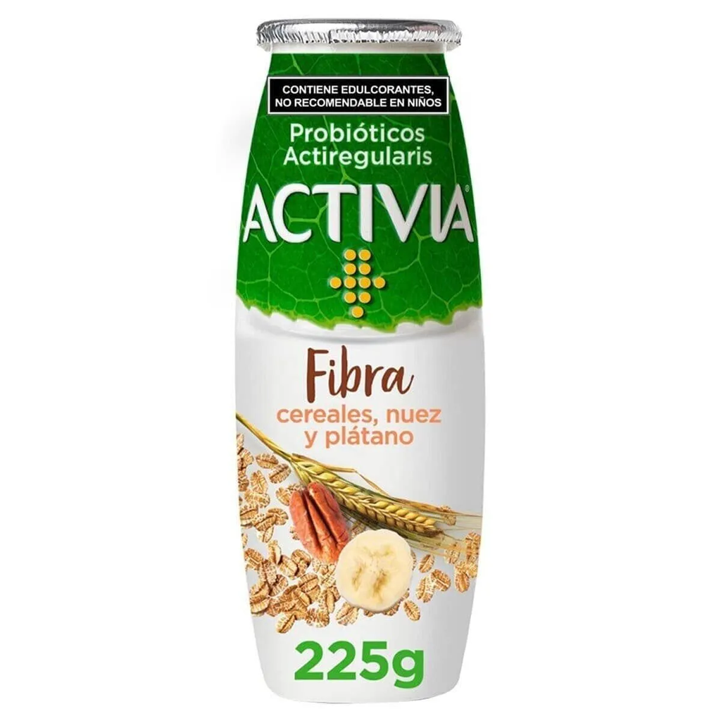 Yoghurt Activia Bebible Danone Cereales Nuez Platano 225gr