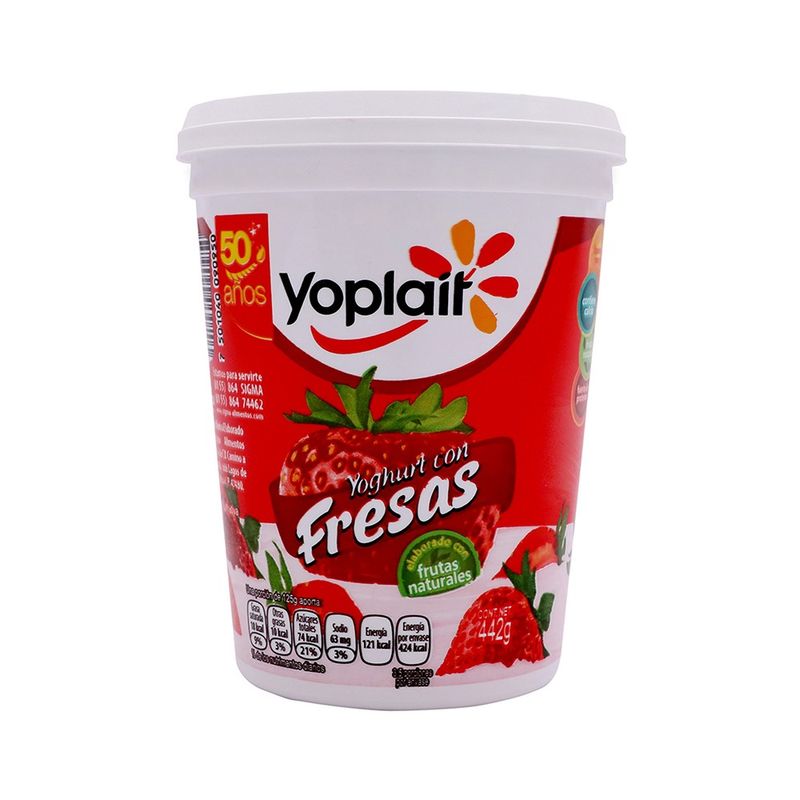Yoghurt Yoplait Fresa 450gr