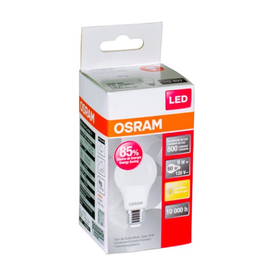 Foco Osram Led Value Luz Fría A60 8W 1pz