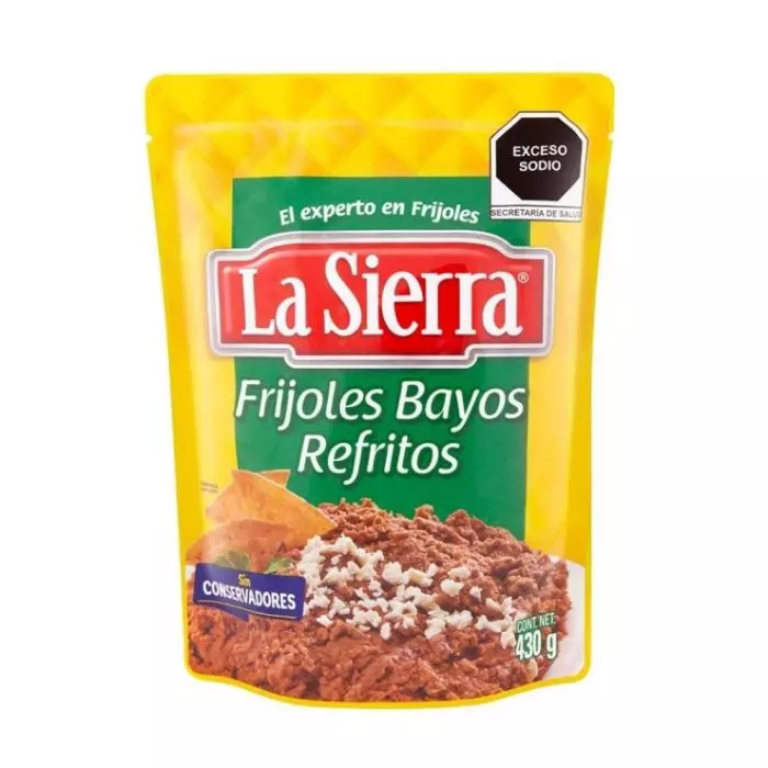 Frijoles La Sierra Bayos Refritos Pouch 430gr