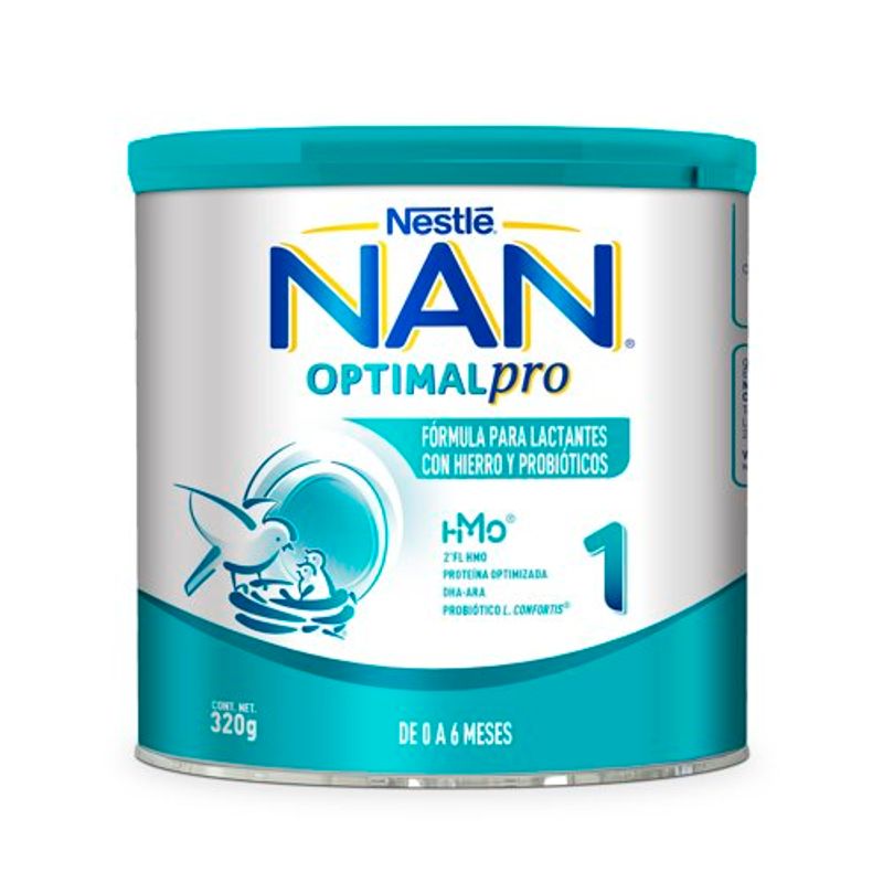 Fórmula Infantil Nan 1 Optimal Pro Nestlé 320gr