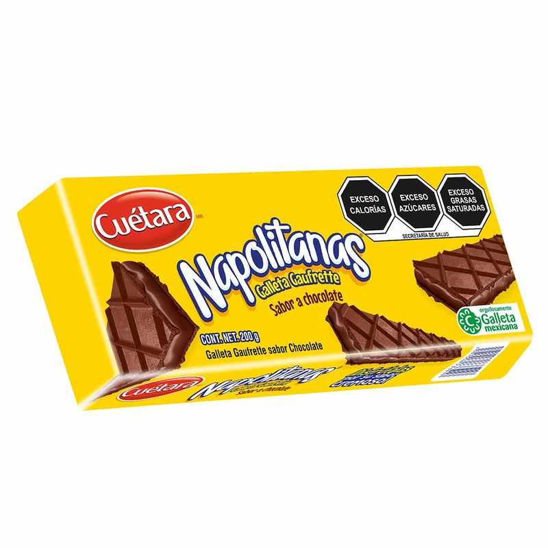 Galletas Cuetara Napolitanas Chocolate 200gr