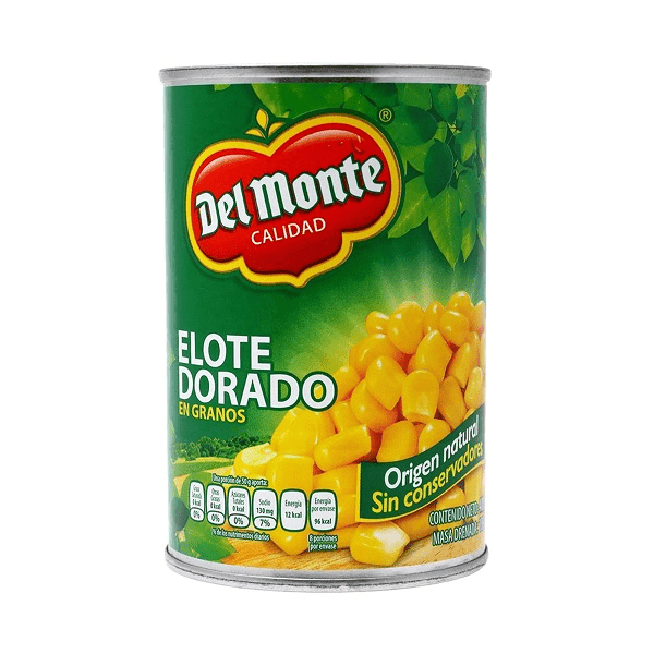 Granos de Elote Del Monte Dorado 400gr