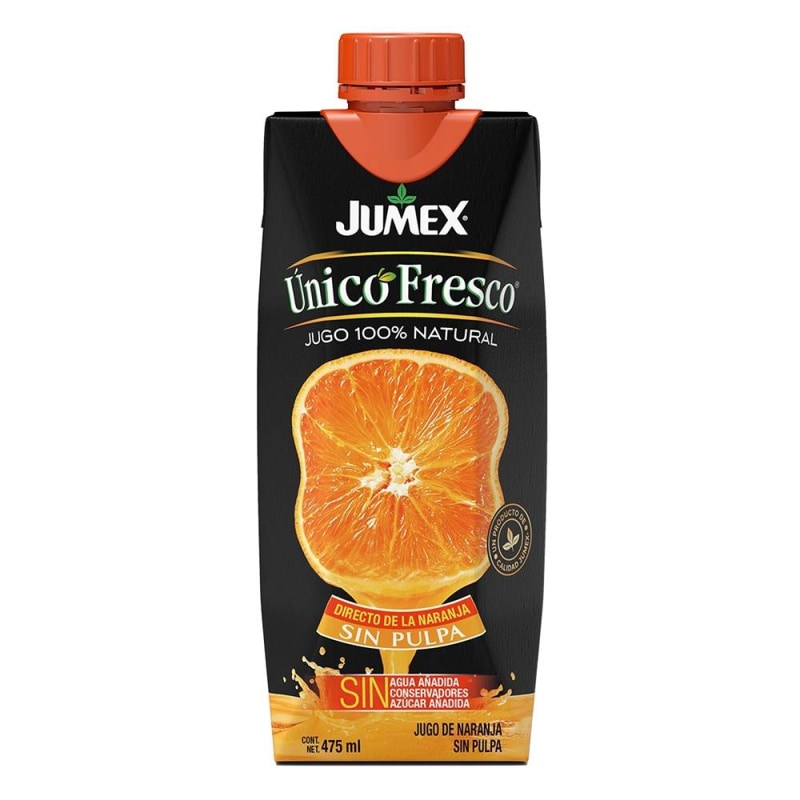Jugo Jumex Único Fresco Naranja 475ml