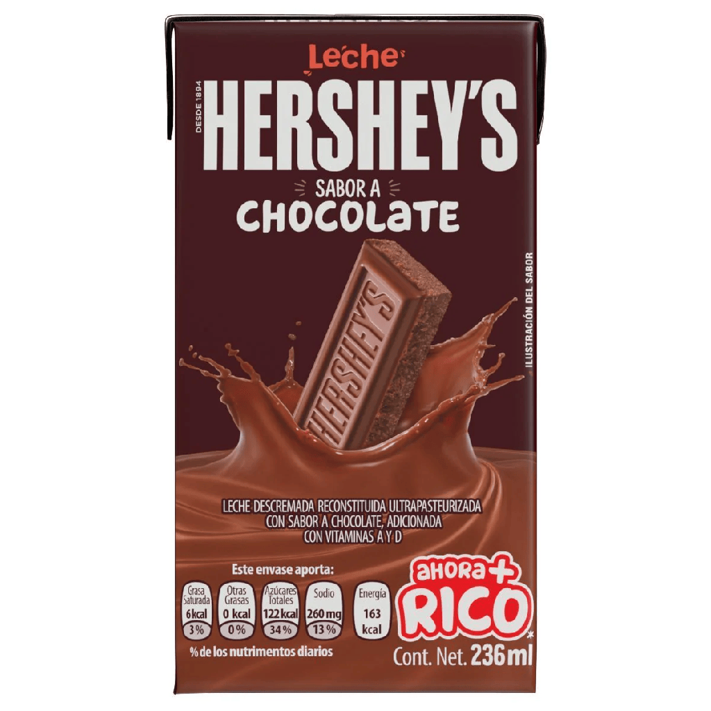 Leche Hershey's Chocolate 236ml