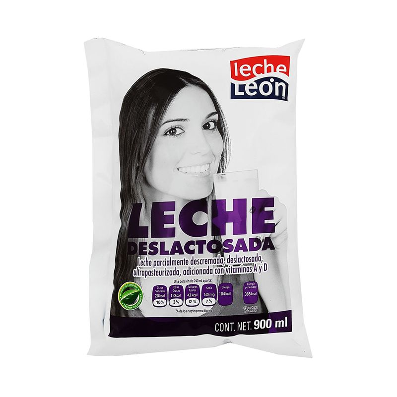 Leche León Deslactosada 900ml