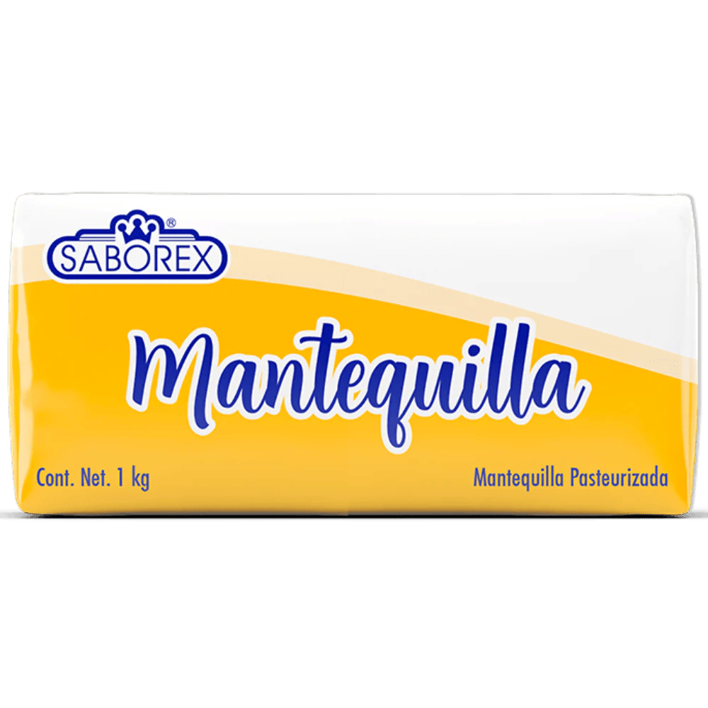 Mantequilla Saborex Pasteurizada 1kg