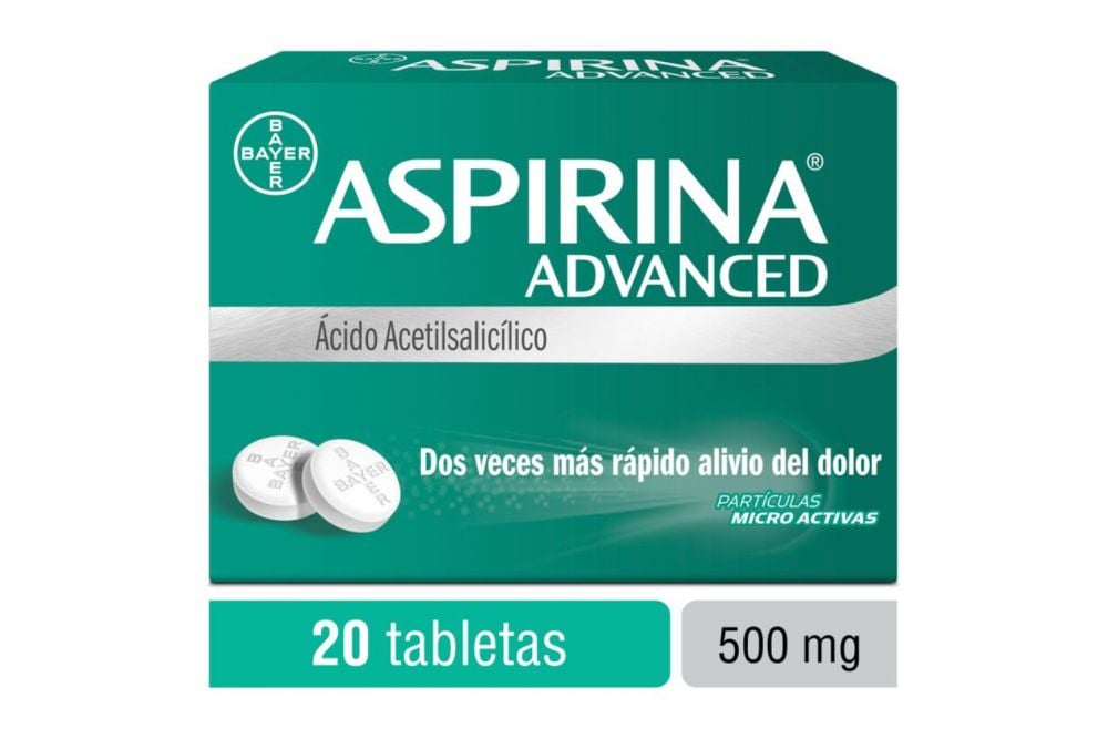 Medicamento Aspirina Caja con 40pz