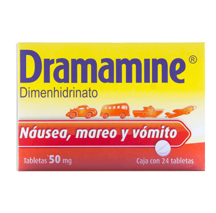 Medicamento Dramamine 24pz