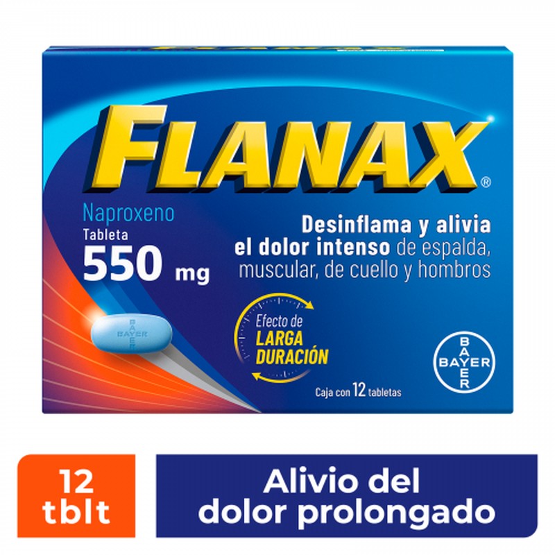 Medicamento Flanax 12pz