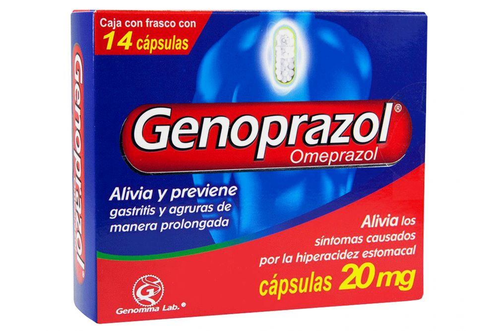 Medicamento Genoprazol 14pz