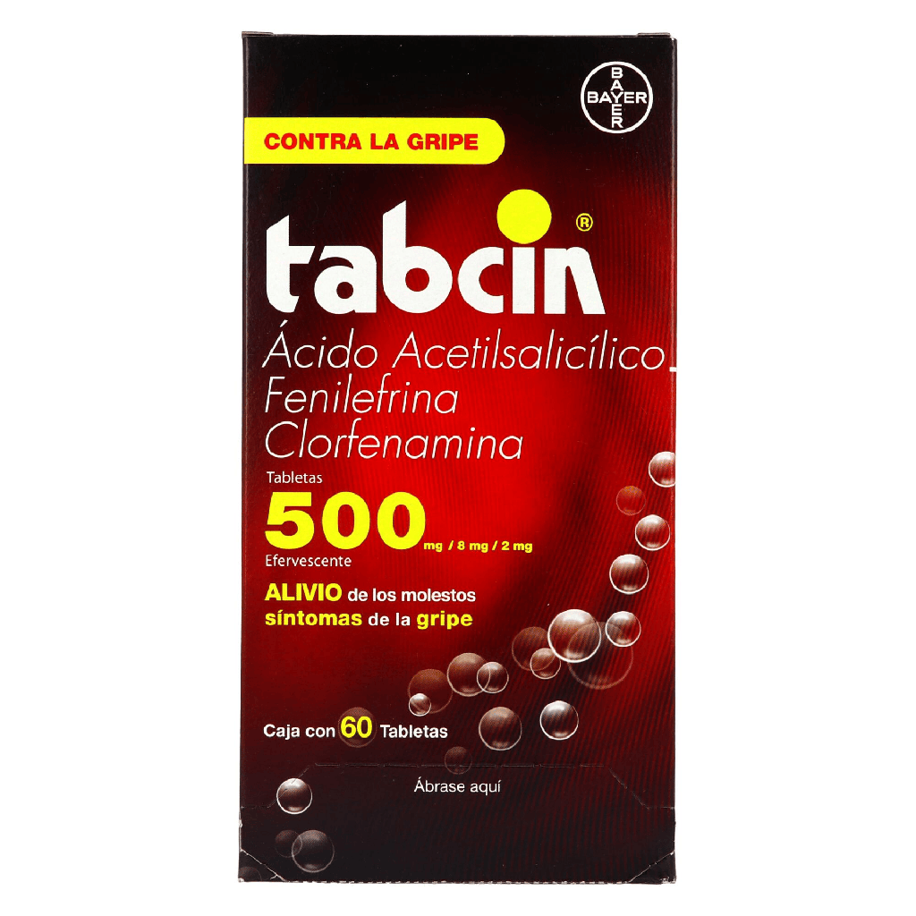 Medicamento Tabcin Efervescente 60pz
