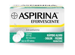 Medicamento Tabletas Aspirina Efervescente Dúo 1pz