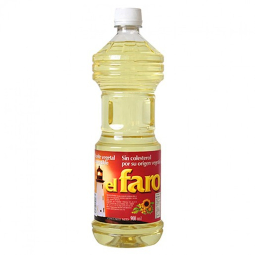 Aceite Vegetal El Faro 900ml