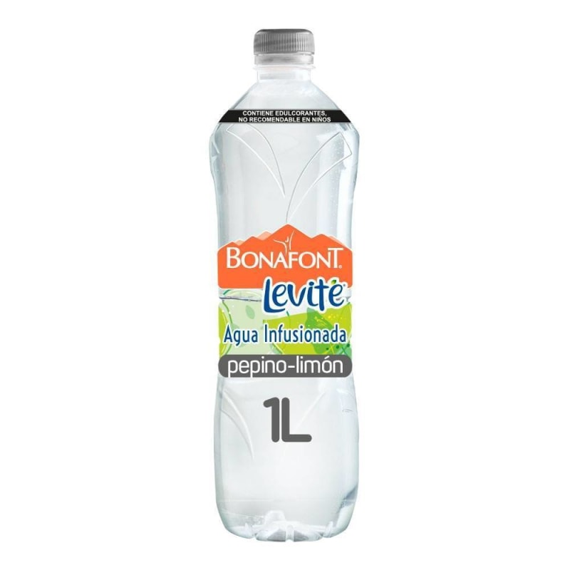 Agua Bonafont Levité Pepino-Limón 1lt