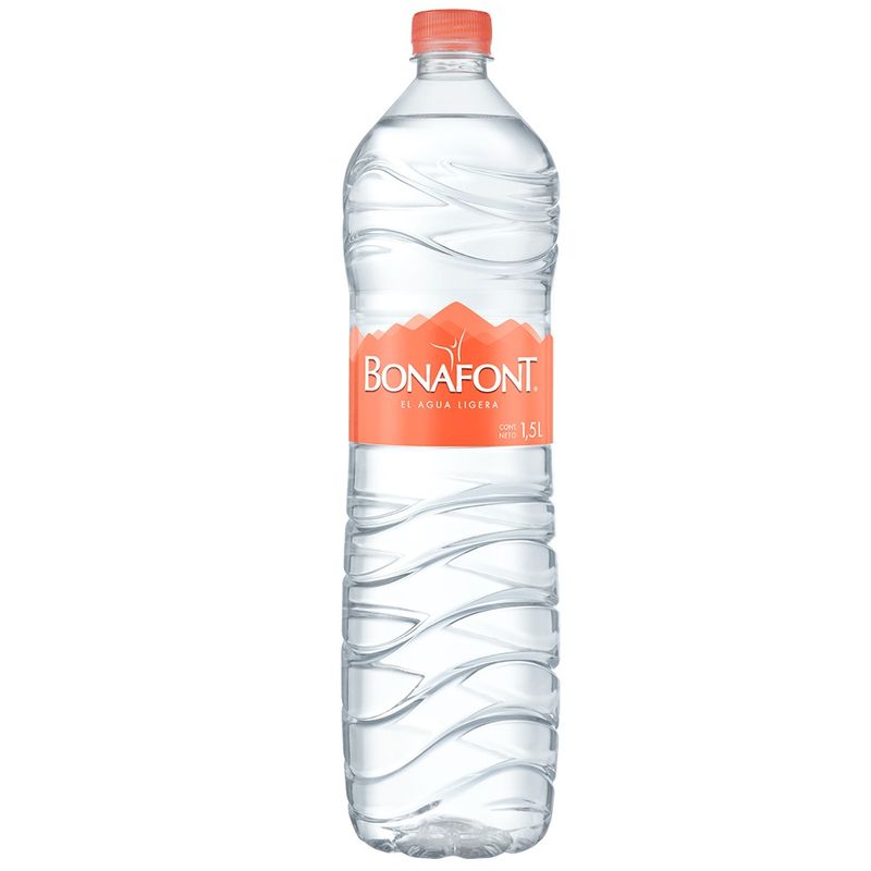 Agua Natural Bonafont 1.5lt