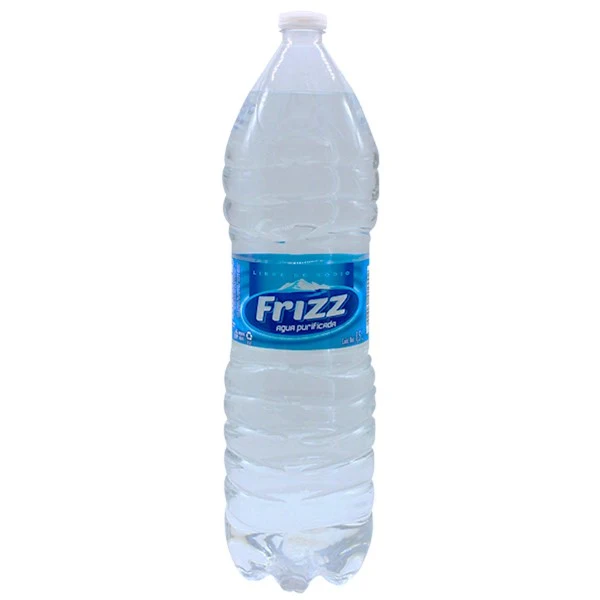 Agua Natural Purificada Frizz 1.5lt