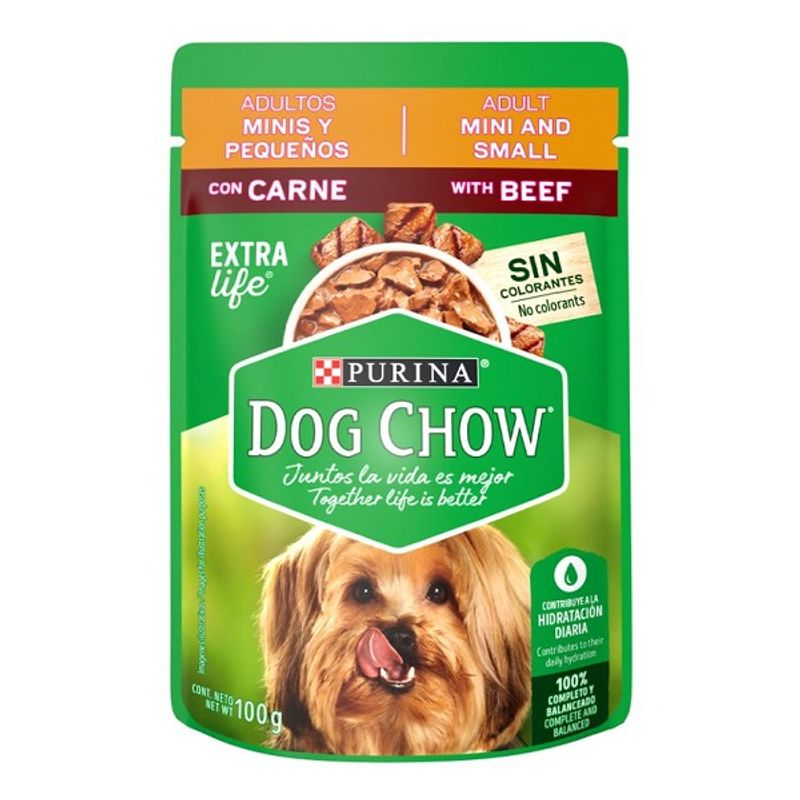 Alimento para Perro Purina Dog Chow Adulto Carne 100gr