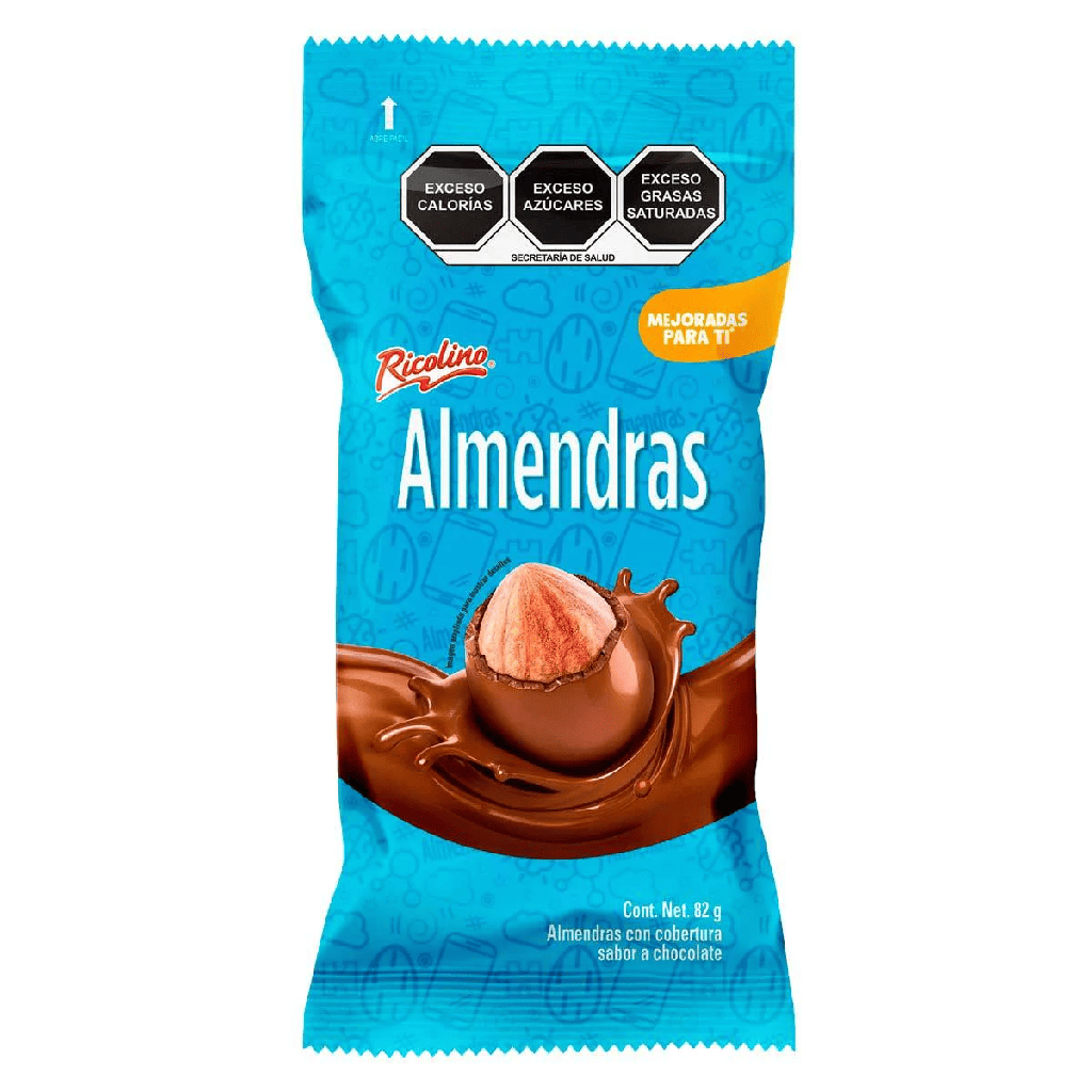 Almendras Ricolino Cubiertas de Chocolate 32gr