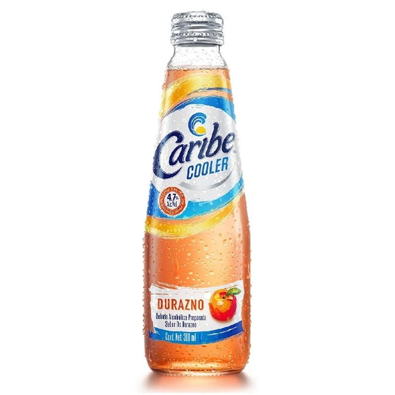 Bebida Alcohólica Caribe Cooler Durazno 300ml