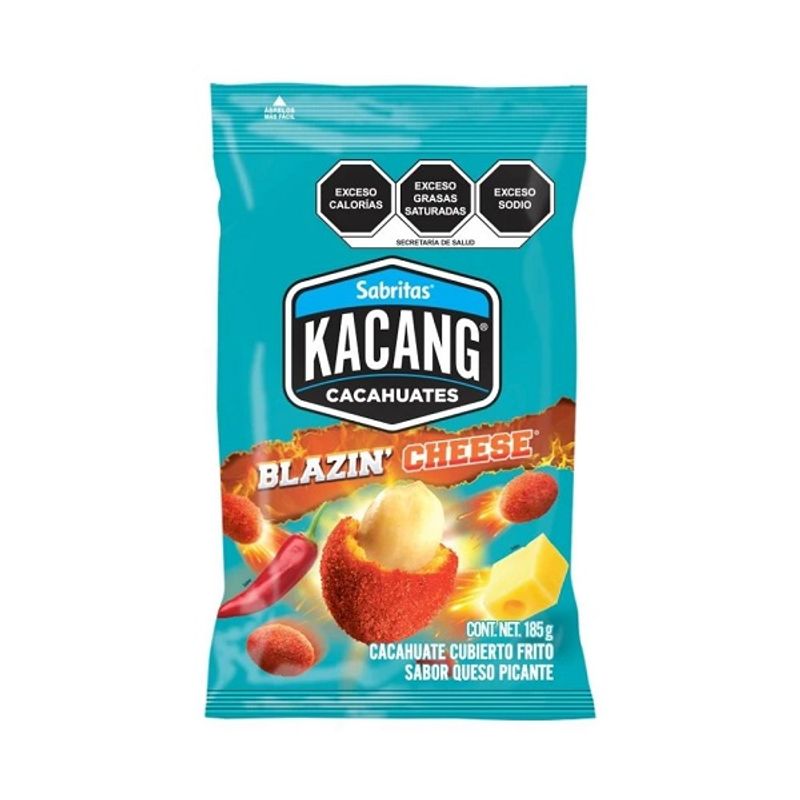 Cacahuates Kacang Sabritas Blazin Cruncheese 67gr