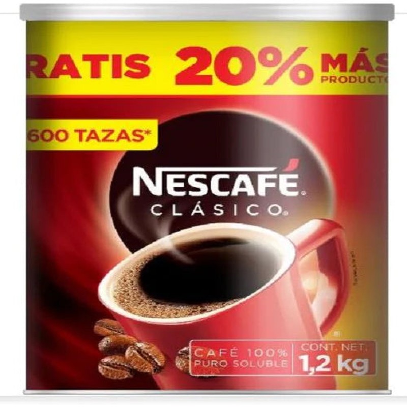 Café Soluble Nescafé 1.2kg