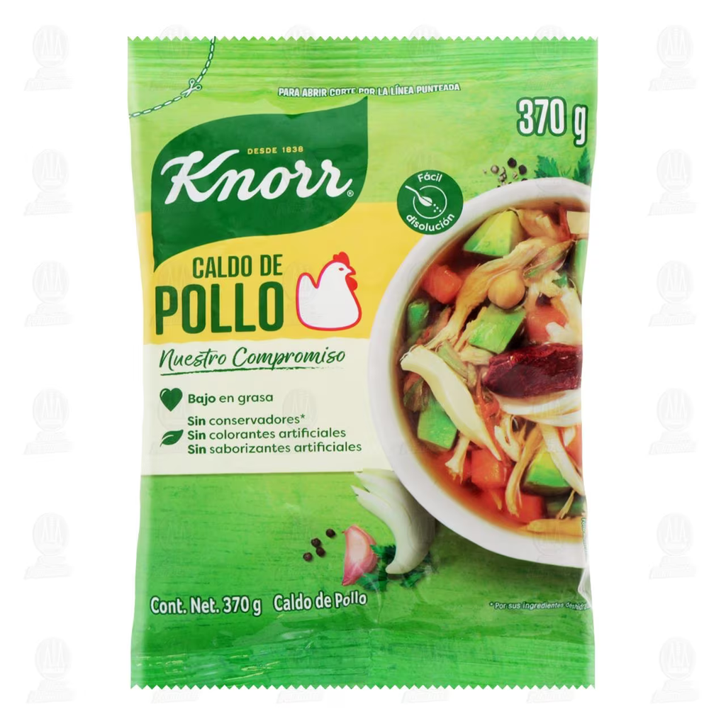 Caldo de Pollo Knorr Suiza en Polvo 370gr