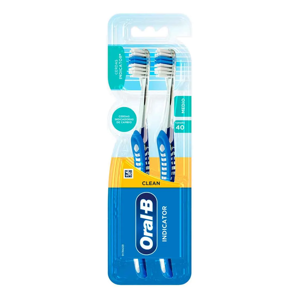 Cepillo Dental Oral B Indicador 2pz