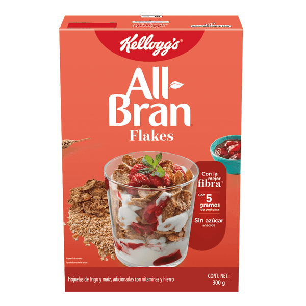 Cereal All-Bran Kellogg's Flakes 300gr
