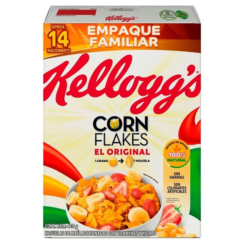 Cereal Corn Flakes Kellogg's 410gr
