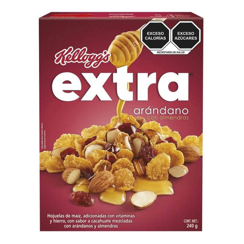 Cereal Extra Kellogg's Arándano con Almendra 240gr