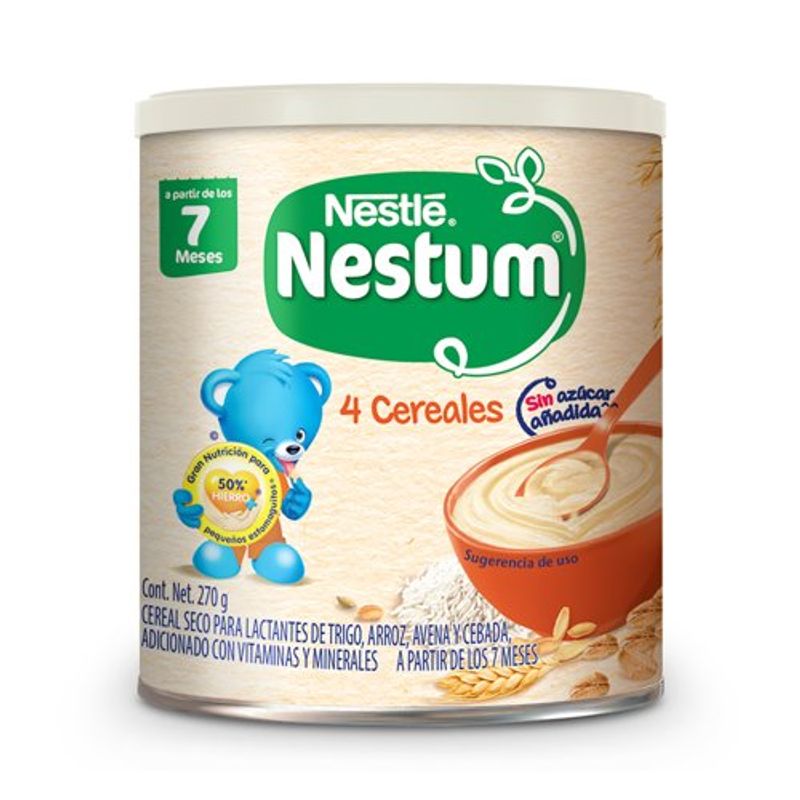Cereal Nestum Nestlé para Preparar en Polvo 270gr