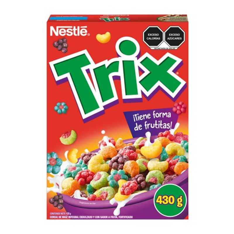Cereal Trix Nestlé Endulzado 430gr