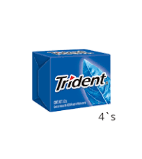 Chicle Trident Menta 4's 1pz
