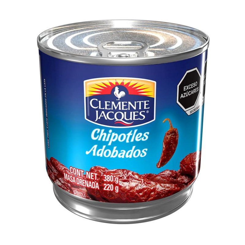Chiles Chipotles Clemente Jacques Adobados 380gr