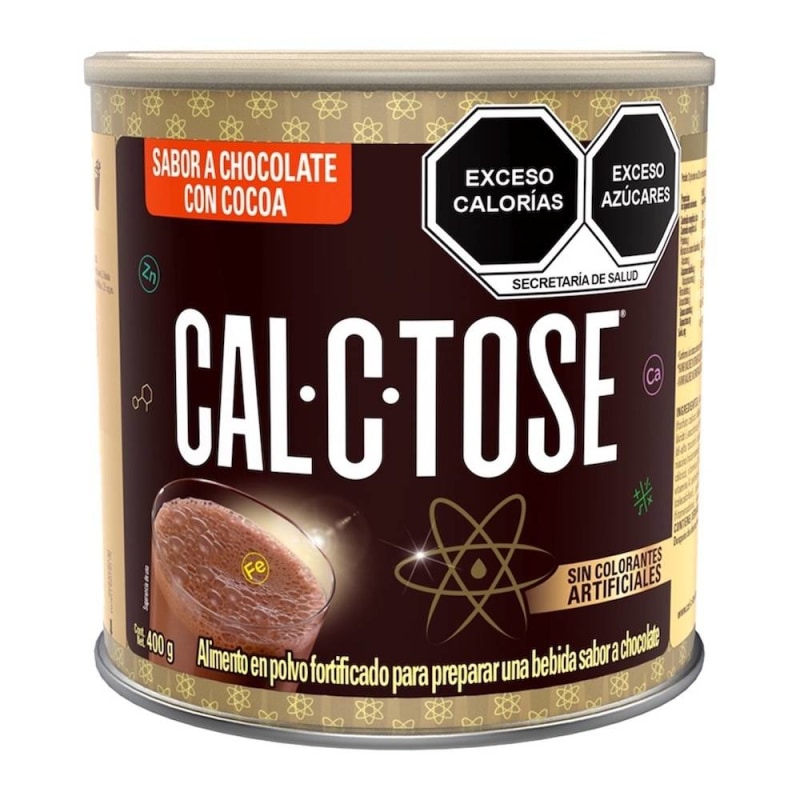 Chocolate Cal-C-Tose en Polvo Lata 400gr