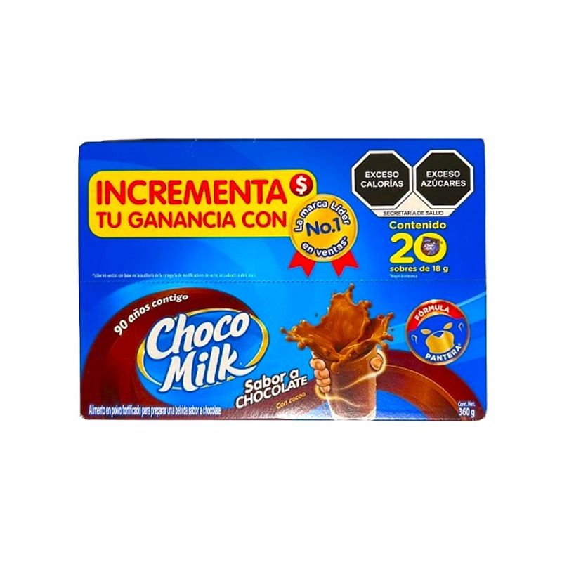 Chocolate Choco Milk 20s de 18gr