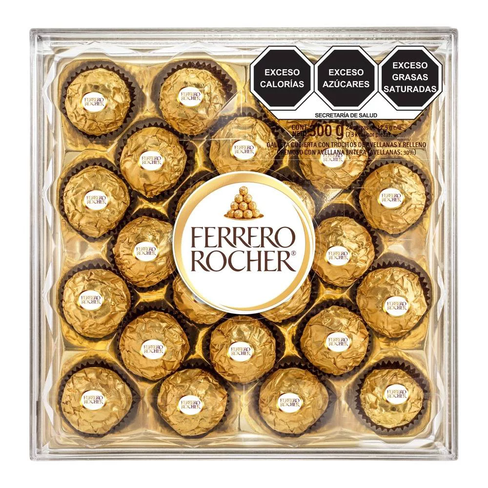 Chocolate Ferrero Rocher 12.5gr 24pz