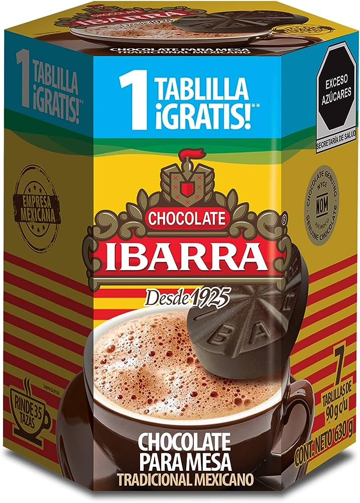 Chocolate Ibarra Tablilla 630gr