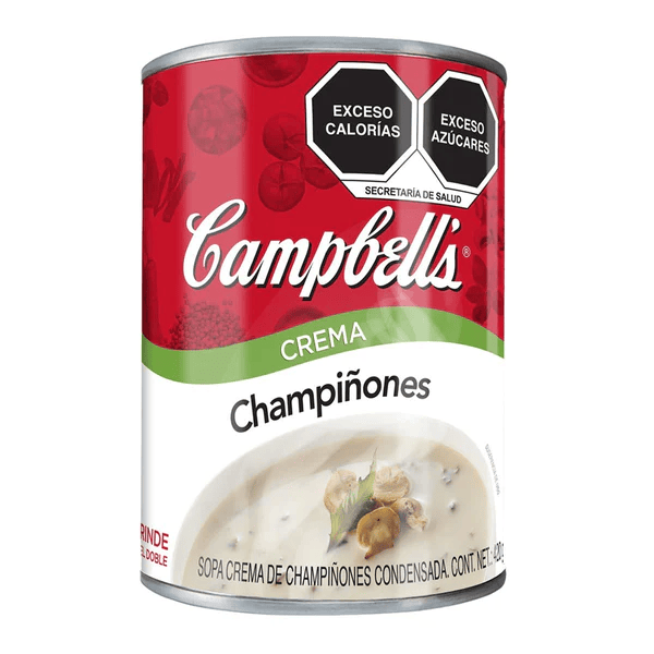 Crema Campbell's Champiñones 420gr