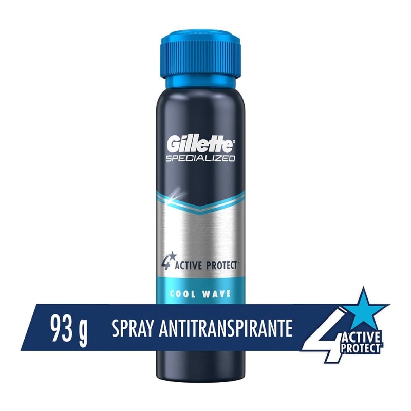 Desodorante Gillette Cool Wave en Aerosol 150ml