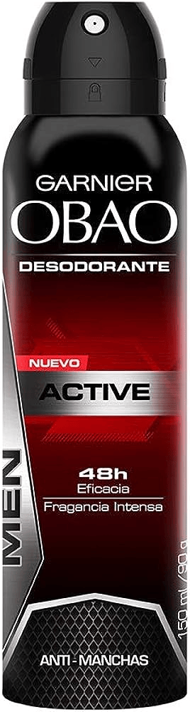 Desodorante Obao Garnier Men Active en Aerosol 150ml