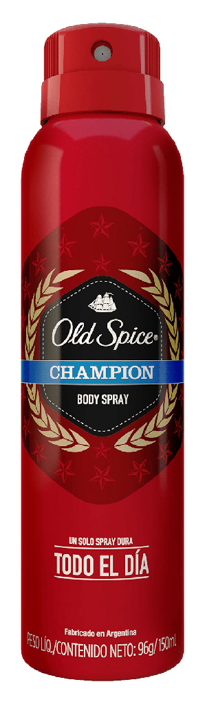 Desodorante Old Spice Champion Body en Aerosol 150ml