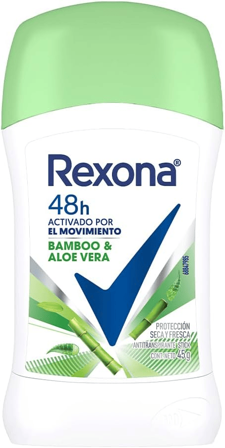 Desodorante Rexona Bamboo en Barra 45gr