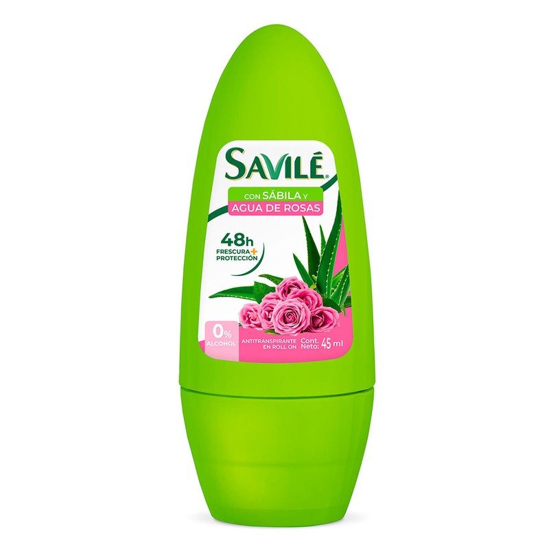 Desodorante Savilé Agua de Rosas Roll-On 47gr