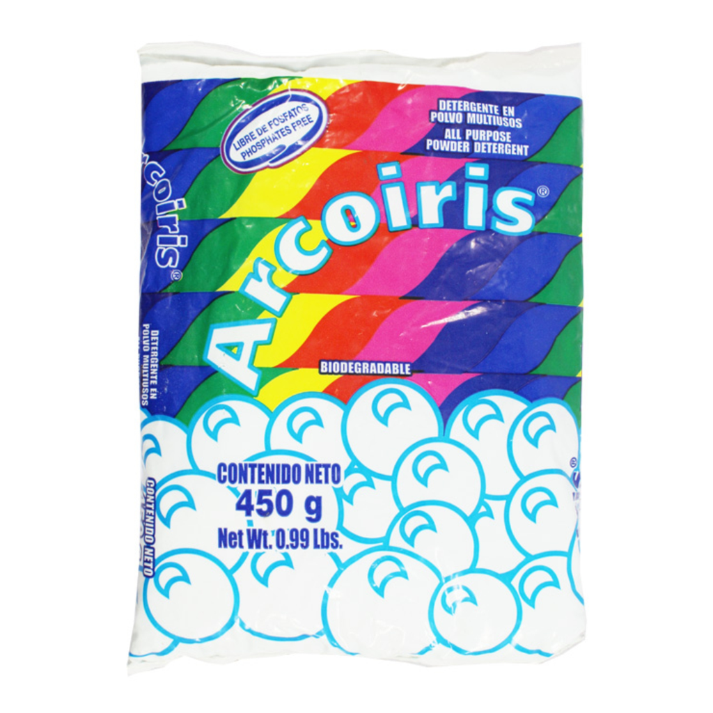 Detergente Arcoíris Multiusos en Polvo 450gr
