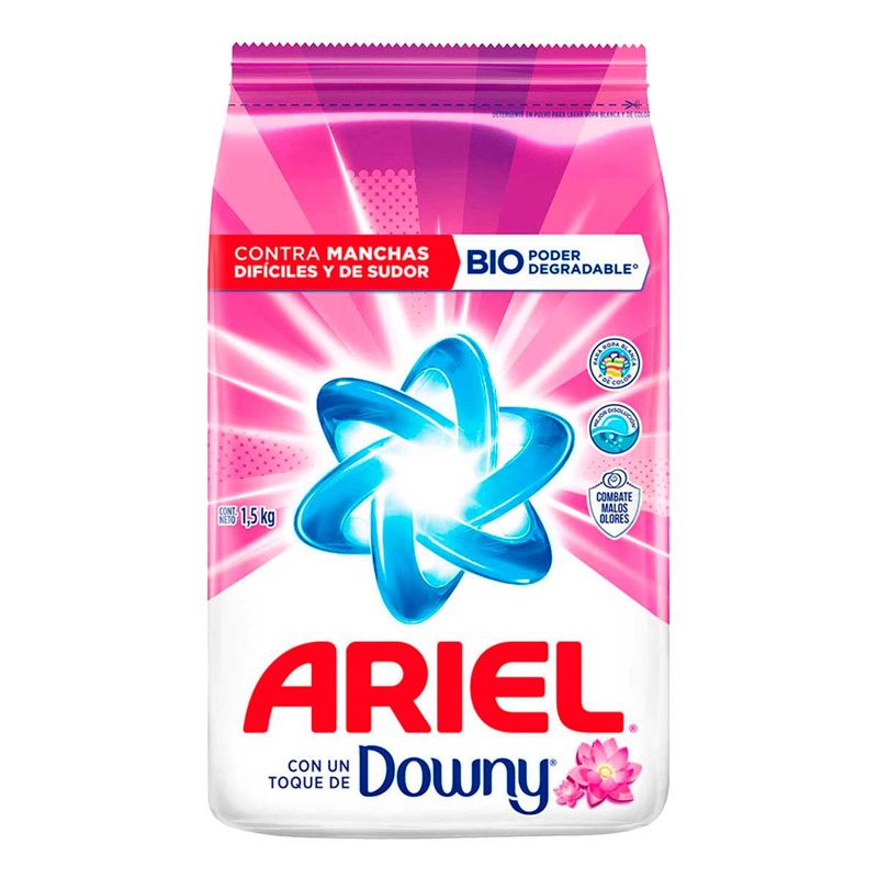 Detergente Ariel Downy en Polvo 1.5kg