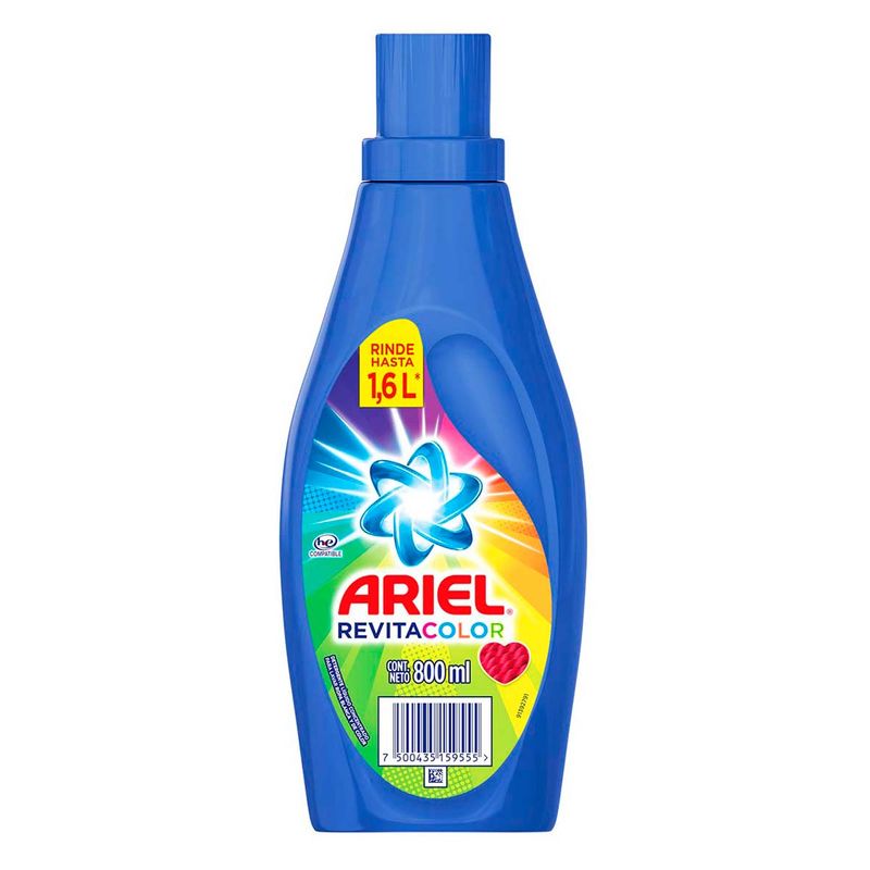 Detergente Ariel Revita Color Liquido 800ml