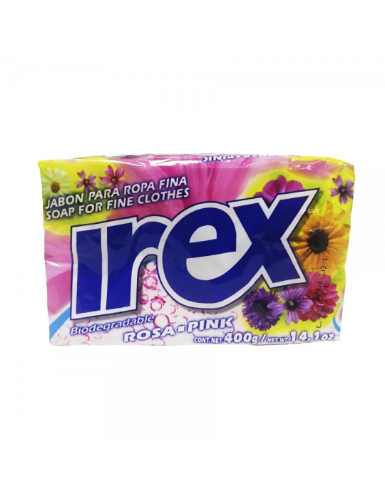 Detergente Irex Rosa-Pink en Barra 400gr