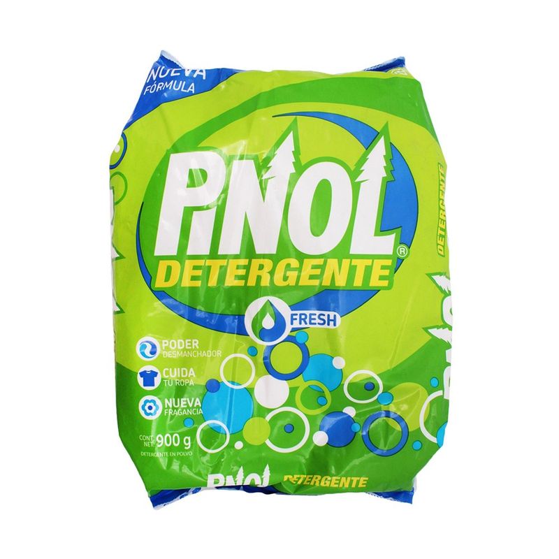 Detergente Pinol Fresh en Polvo 900gr